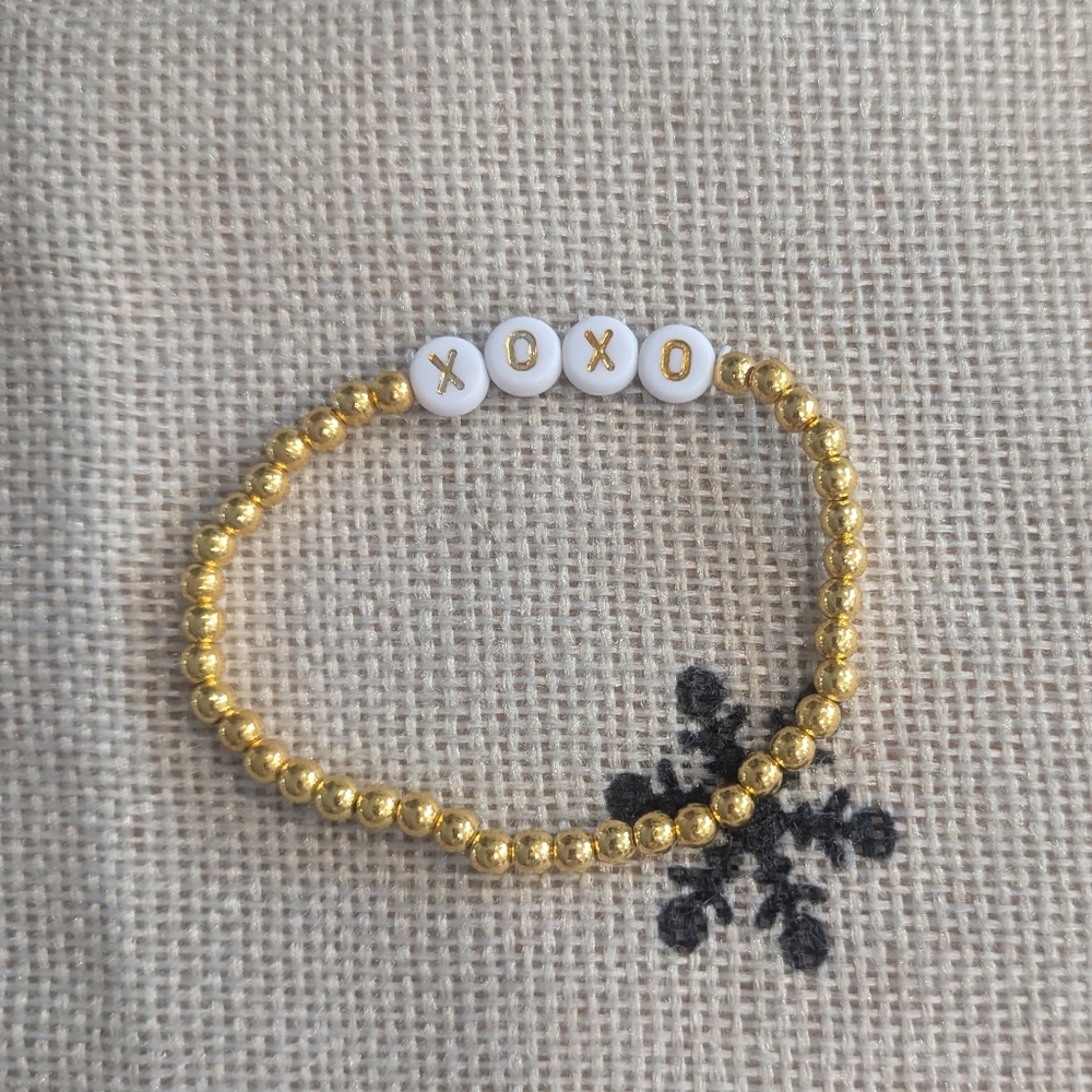 Three Handmade Beaded Bracelet Stack - Picture 5 of 5